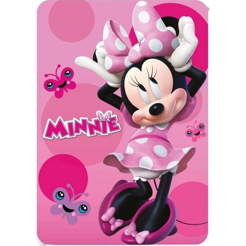 Plaid polaire MINNIE Mouse Disney 100 x 140 cm couverture Mickey