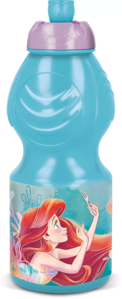 Gourde plastique - Bouteille de sport DISNEY Ariel princesses - 400 ml