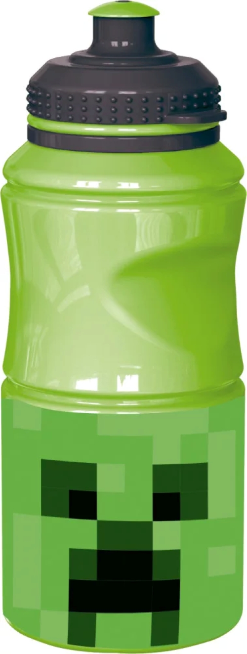 Gourde plastique - Bouteille de sport MINECRAFT - 380 ml
