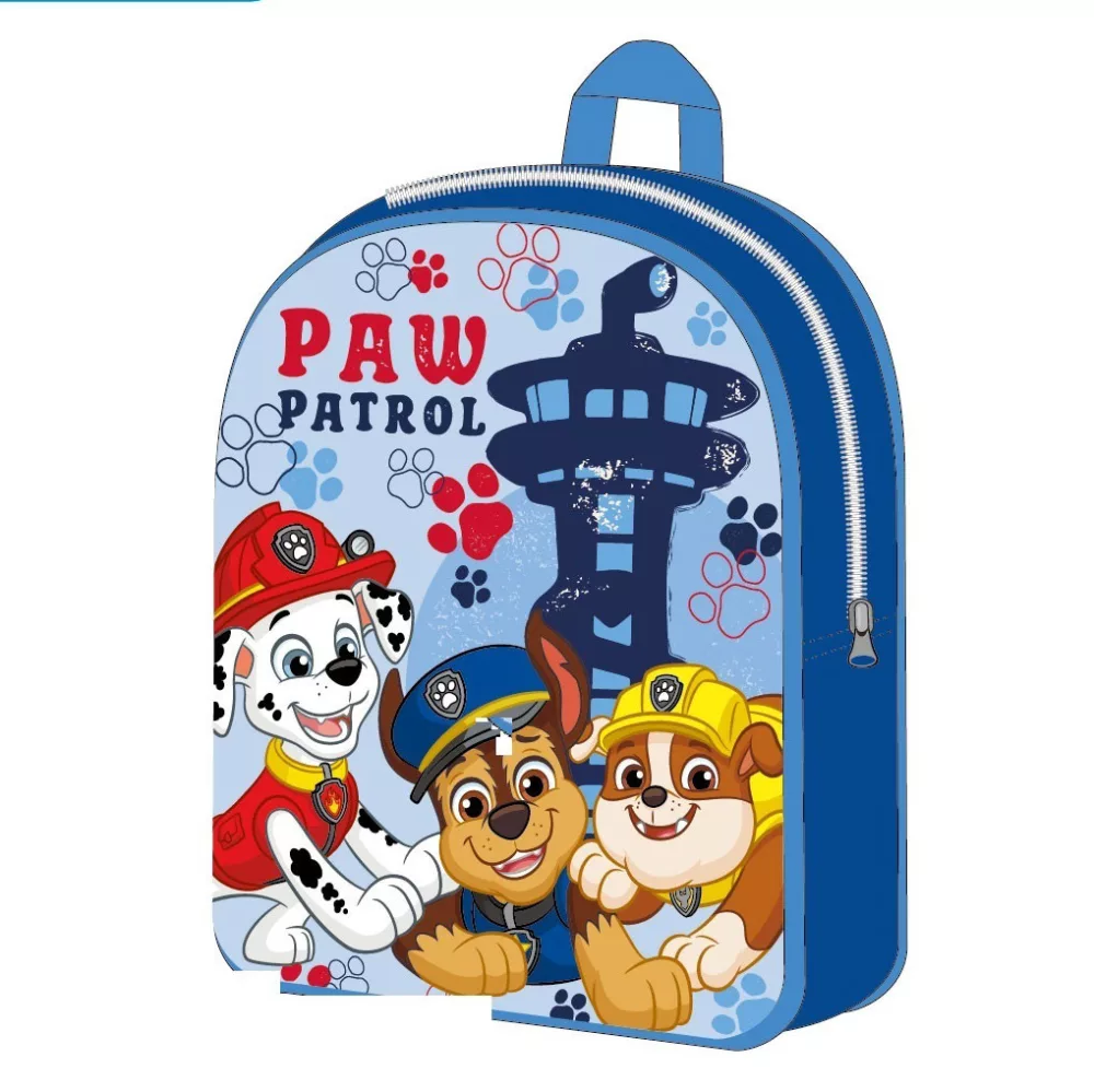Sac à dos maternelle PAT PATROUILLE bleu 30 cm tower
