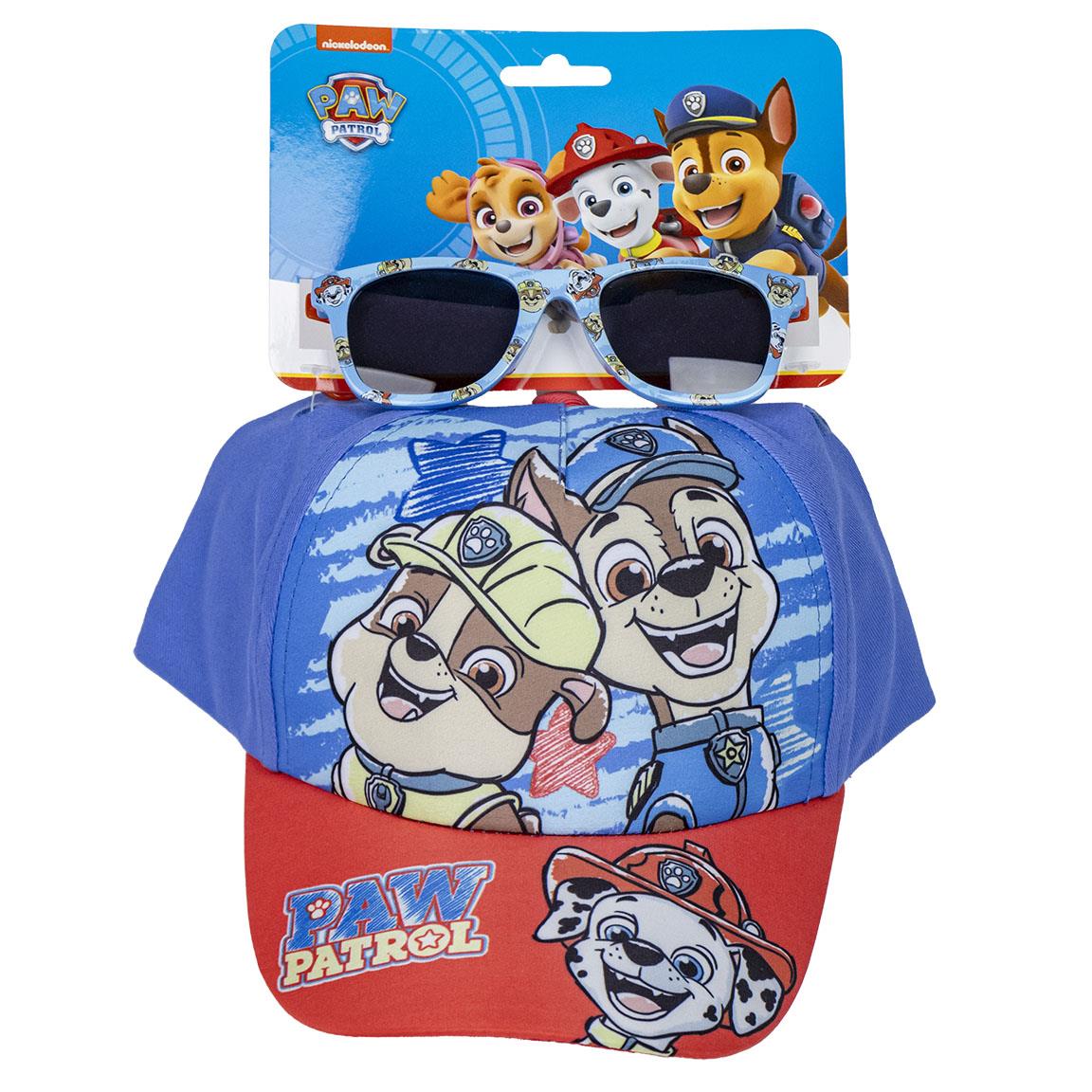 Ensemble lunettes de soleil et casquette La Pat' Patrouille