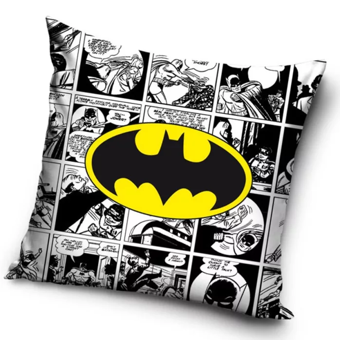 Housse de coussin Batman 40x40 cm pour enfants