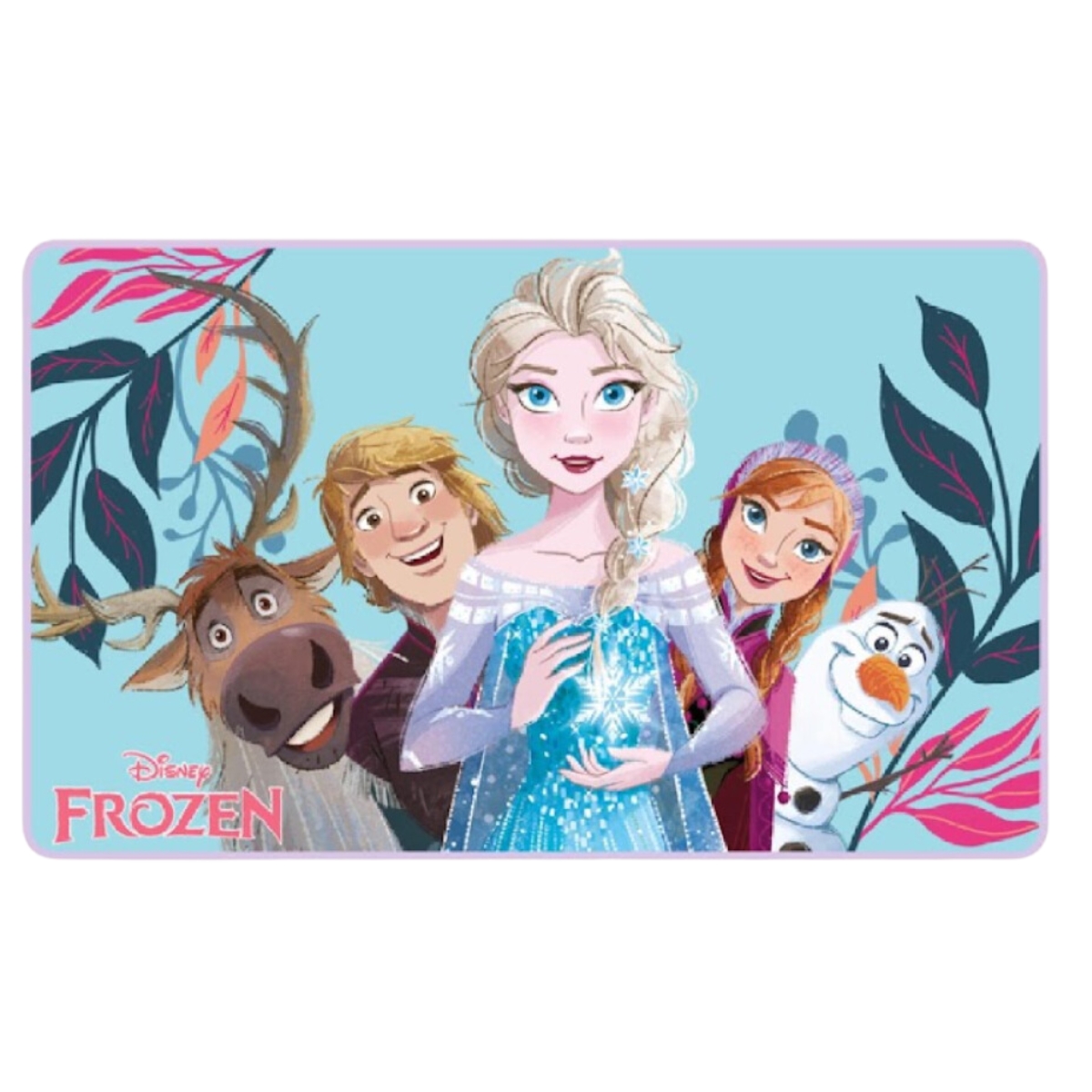 Tapis en mousse DISNEY La reine des neiges 40 x 60 cm - décoration chambre et salle de bain Frozen
