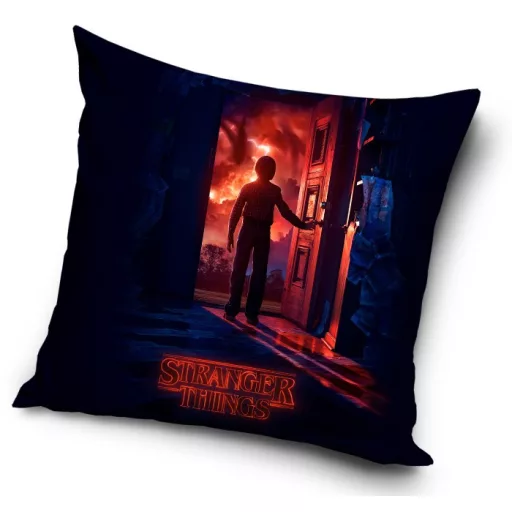 Coussin STRANGER THINGS 40 x 40 cm oreiller pour canapé chambre salon décoration - Imprimée