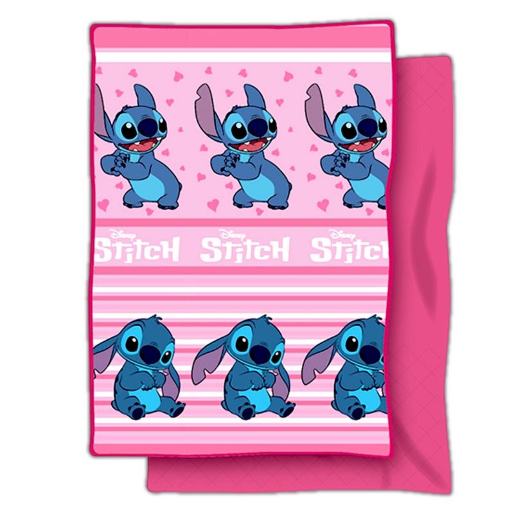 Couette d'été imprimée et matelassée - Couvre-lit LILO & STITCH 150x250cm fille disney