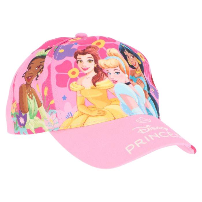 Casquette enfant PRINCESSE DISNEY - fille Taille 53 cm - raiponce aurore cendrillon