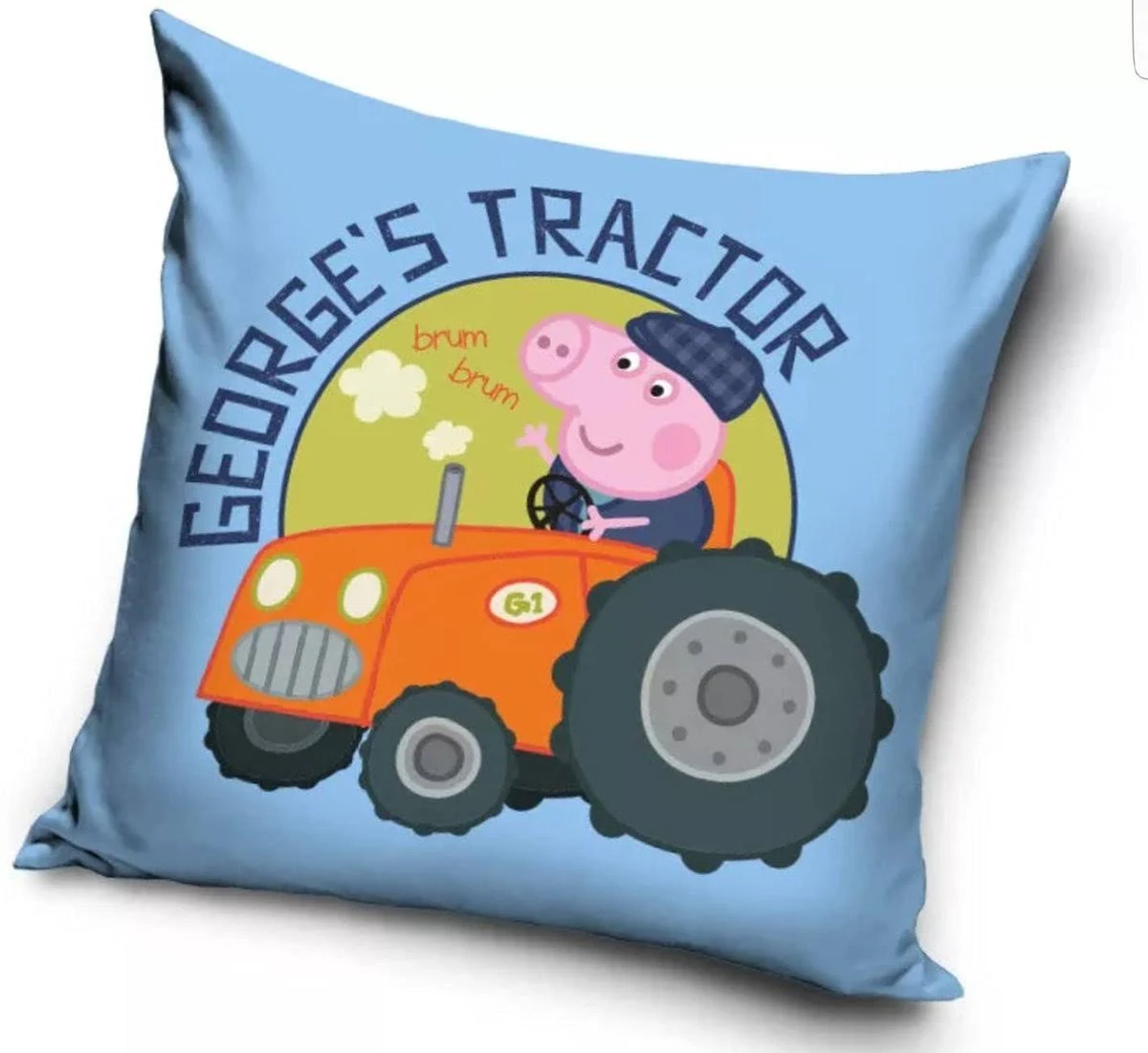 Coussin PEPPA PIG 40x40 cm oreiller pour canapé chambre salon