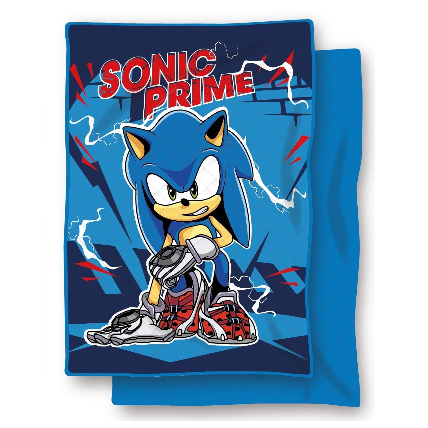 Couette d'été imprimée et matelassée - Couvre-lit SONIC The hedgehog 150x250cm