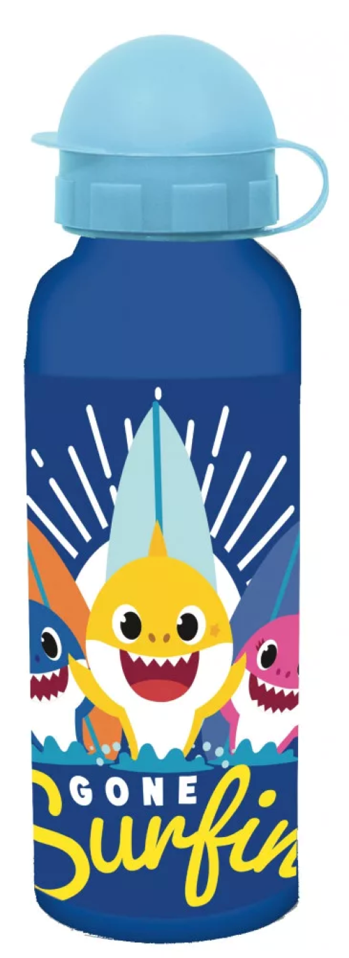 Gourde aluminium - Bouteille de sport BABY SHARK - 520 ml