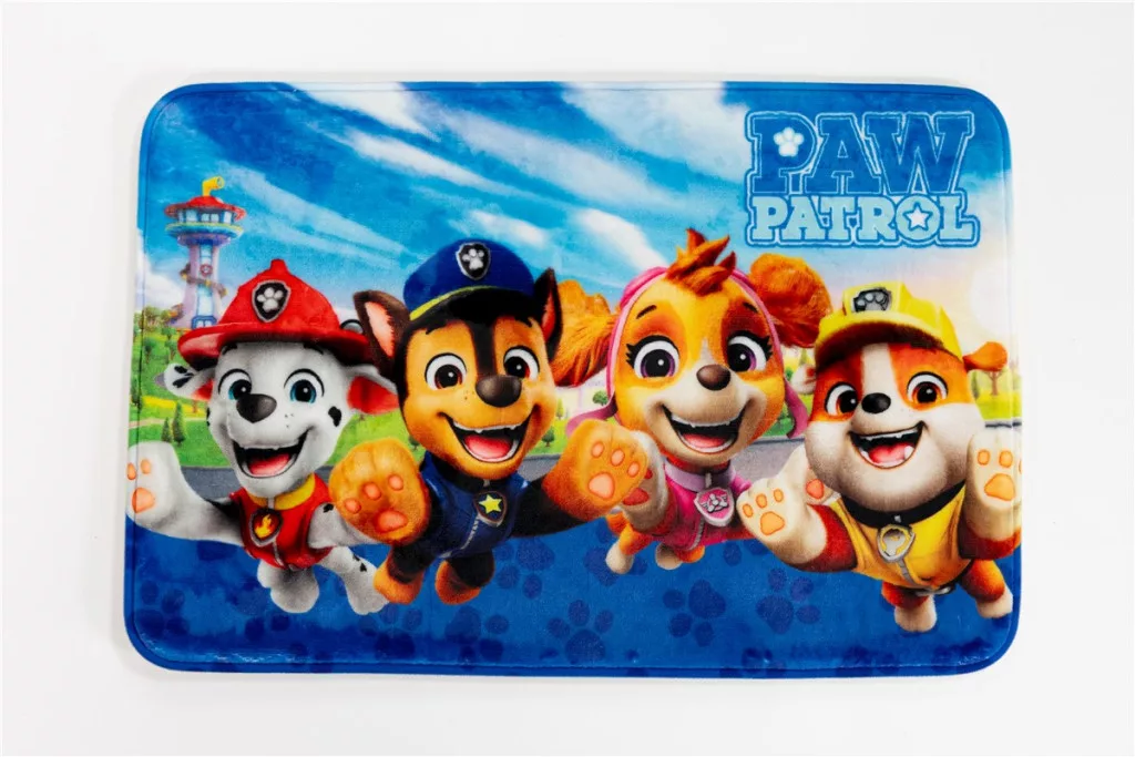 Tapis en mousse PAT PATROUILLE 40 x 60 cm - décoration chambre et salle de bain - Paw Patrol