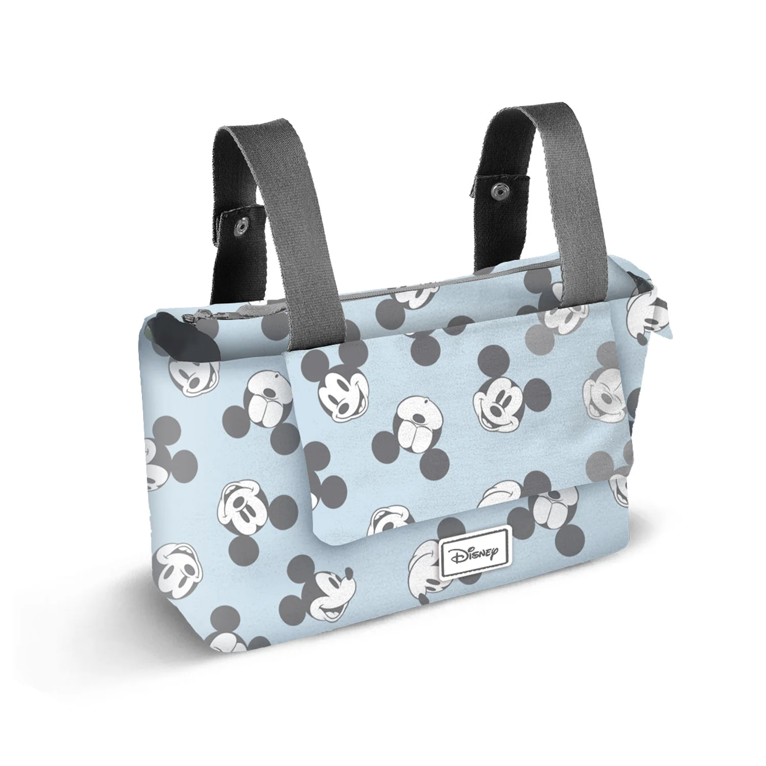 Organisateur de poussette Disney Mickey Mouse - Sac de rangement à langer, 12x39x24 cm