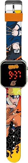 Montre LED Numérique Naruto pour enfants adultes