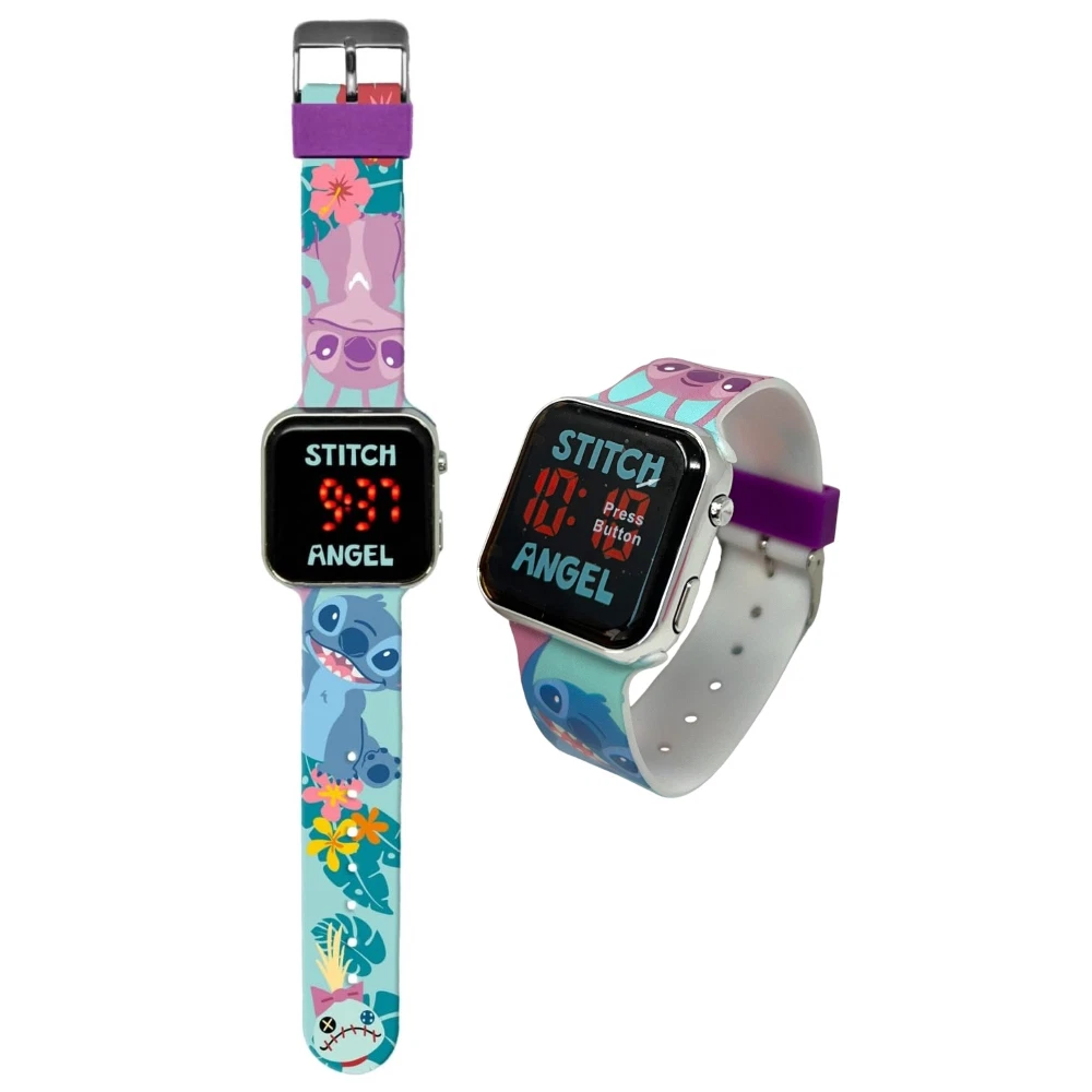 LILO ET STITCH - Montre numérique LED pour Filles