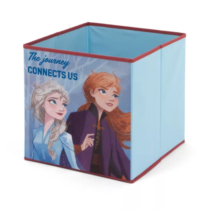 Coffre de rangement à jouets Disney LA REINE DES NEIGES chambre enfant - Boîte Cube Elsa Frozen