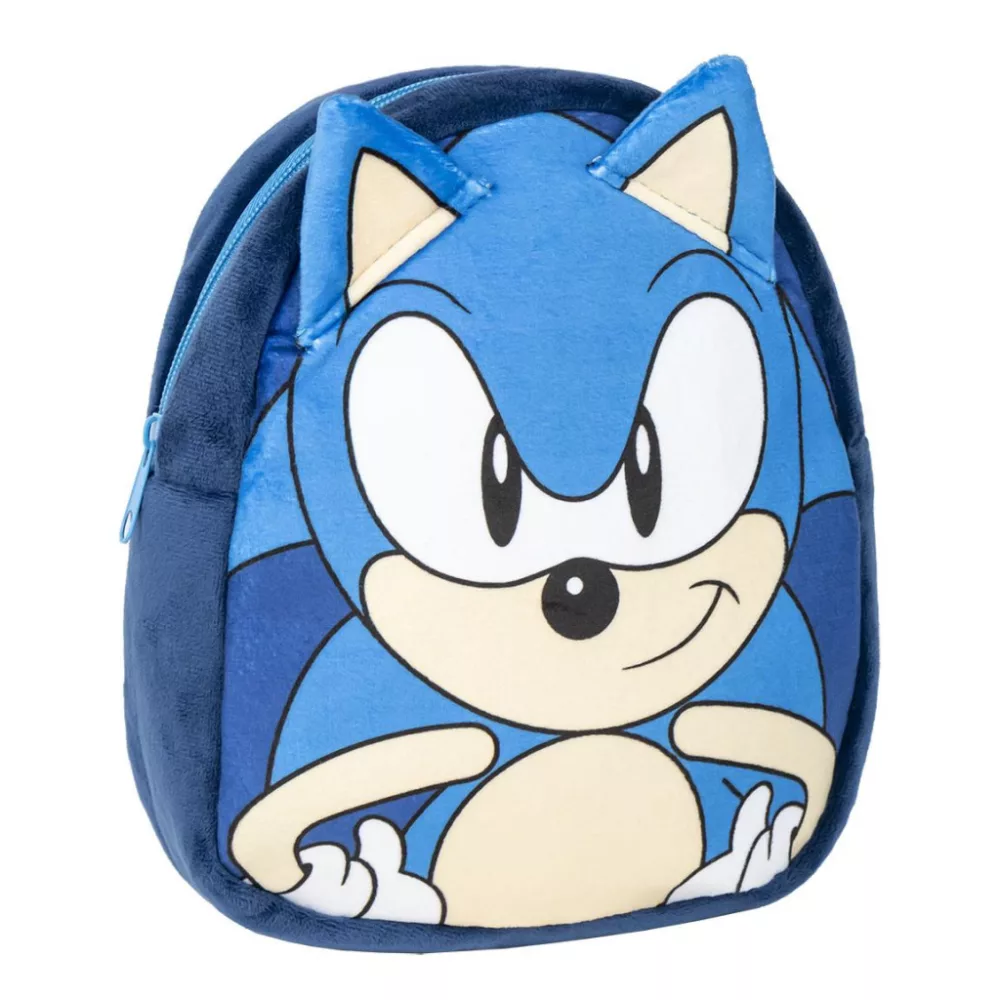 Sac à dos en peluche SONIC 22 cm
