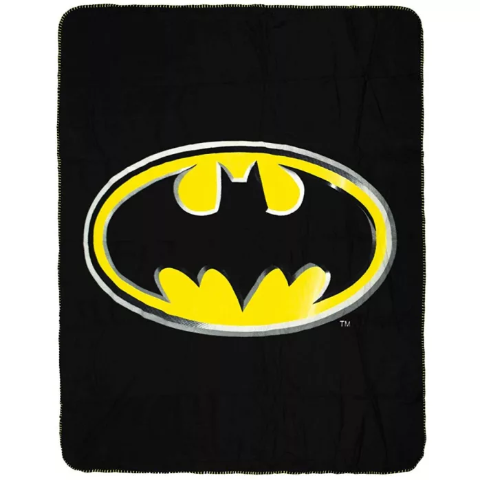 Plaid polaire BATMAN 100 x 140 cm couverture