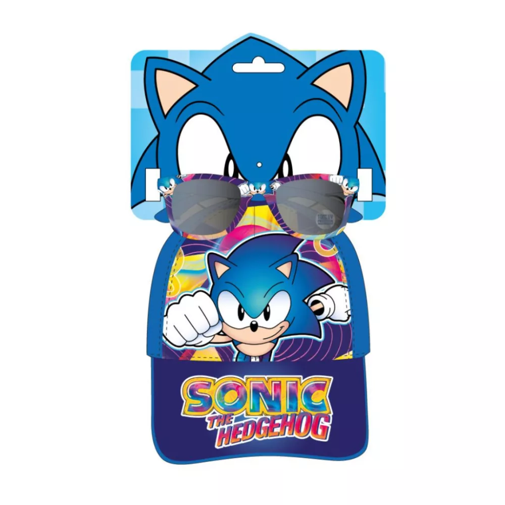 Ensemble lunettes de soleil et casquette SONIC the hedgehog Prime