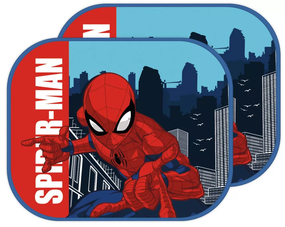 Pare-soleil fenêtre voiture pour enfant - lot de 2 - SPIDERMAN Marvel