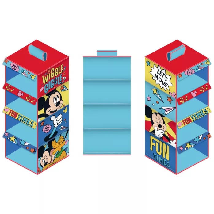 Cintre organisateur de dressing et armoire Disney - 4 Niveaux - MICKEY MOUSE - 29x28x71 cm