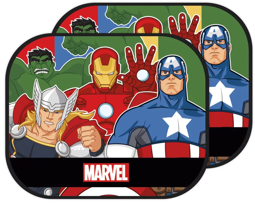Pare-soleil fenêtre voiture pour enfant - lot de 2 - AVENGERS Marvel