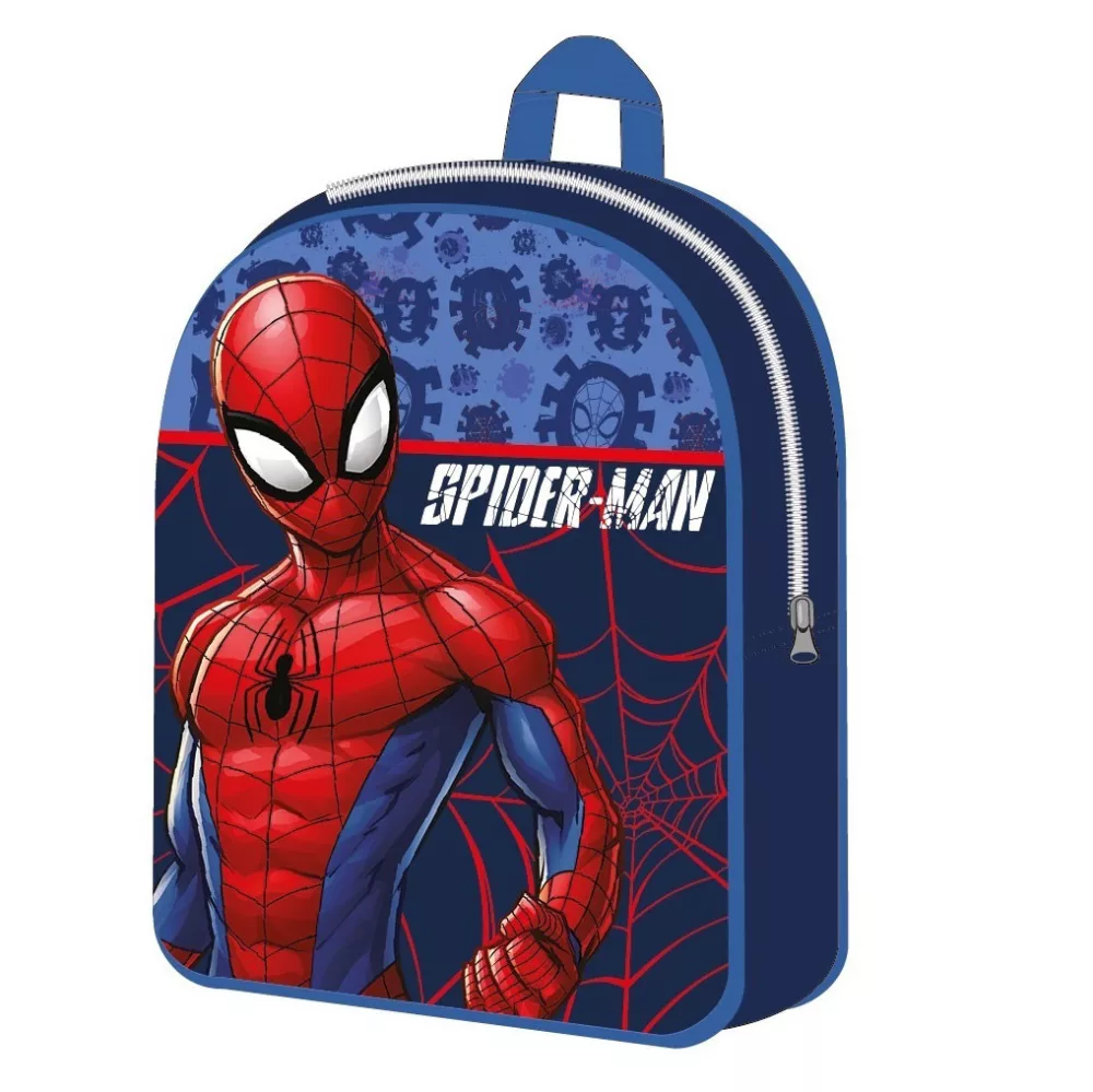 Sac à dos maternelle SPIDERMAN bleu 30 cm