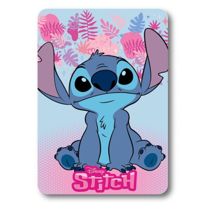 Couverture polaire Lilo et Stitch 100 x 140 cm plaid fille