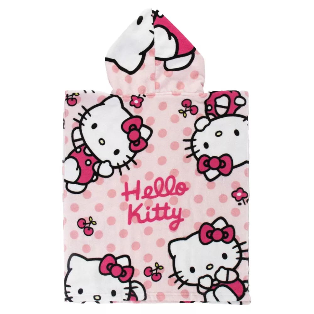 Poncho de plage Hello Kitty 50x115 cm