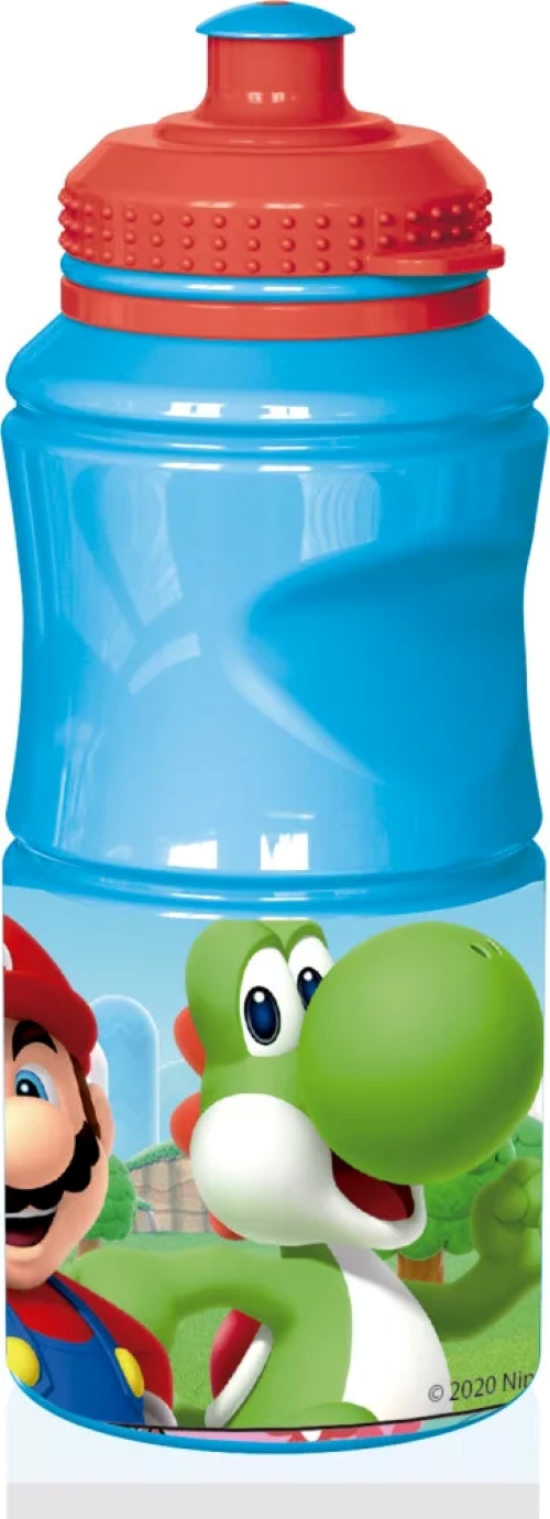 Gourde plastique - Bouteille de sport SUPER MARIO Yoshi - 380 ml
