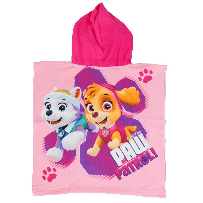 Poncho de Plage La Pat' Patrouille - cape de bain – Serviette séchage rapide 55x110 cm stella