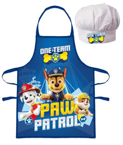 La Pat' Patrouille - Ensemble Toque et Tablier pour Enfants Garçon 2 pièces