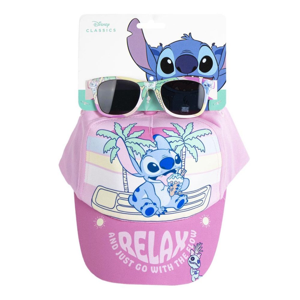 Ensemble lunettes de soleil et casquette Lilo et Stitch girl