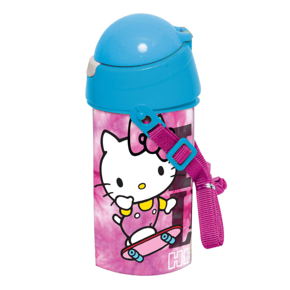 Gourde - Bouteille de sport HELLO KITTY Skateboard - 500 ml