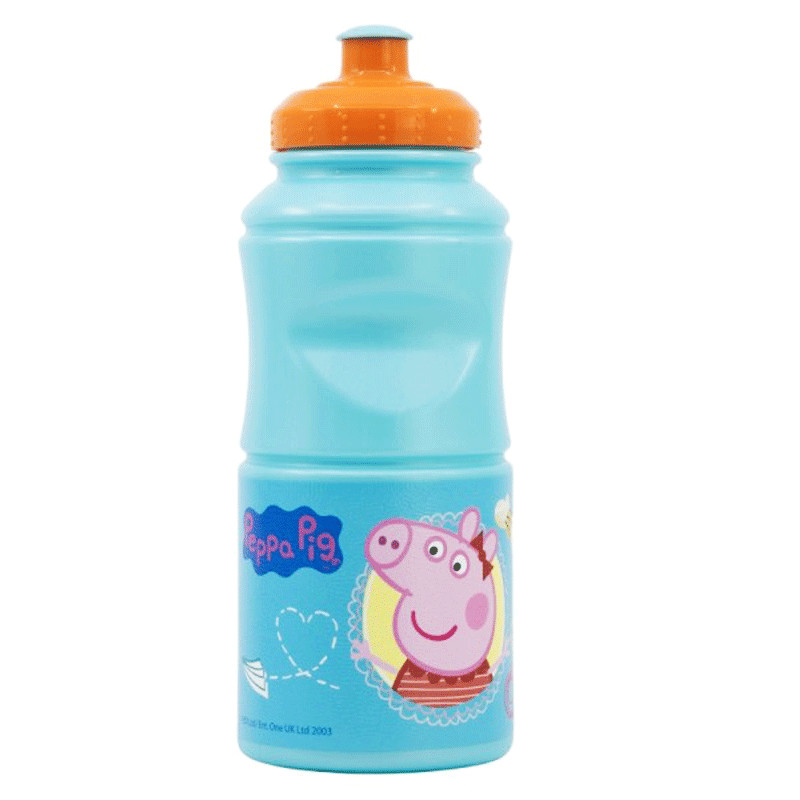 Gourde plastique - Bouteille de sport PEPPA PIG - 380 ml