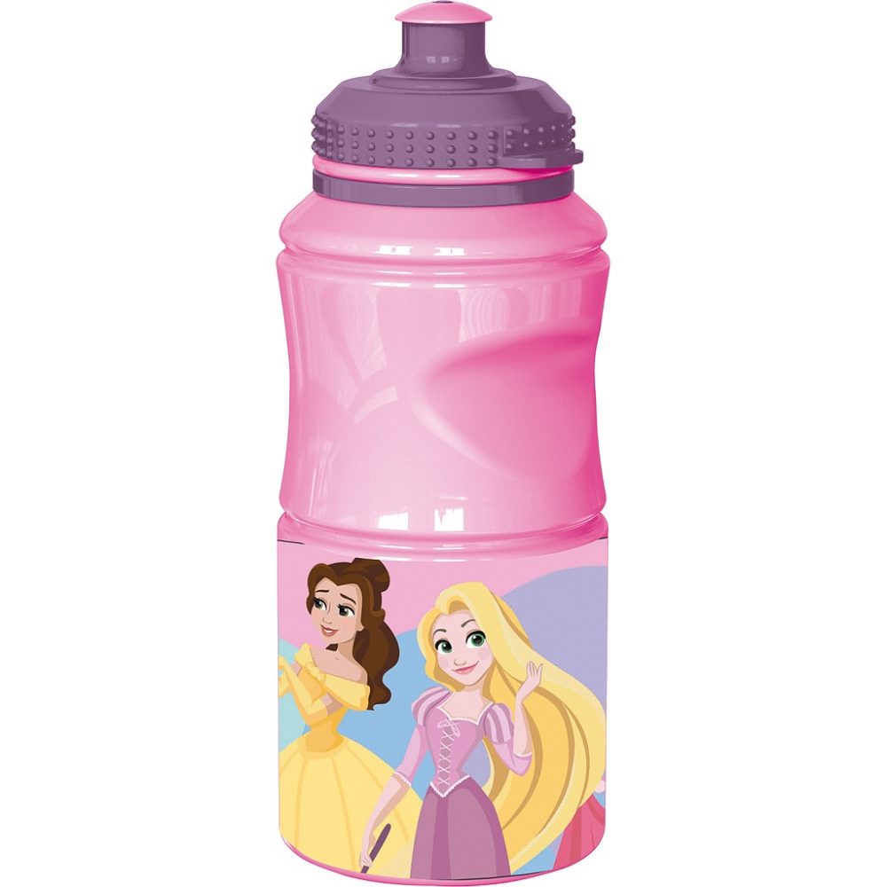 Gourde plastique - Bouteille de sport DISNEY Princesses - 380 ml