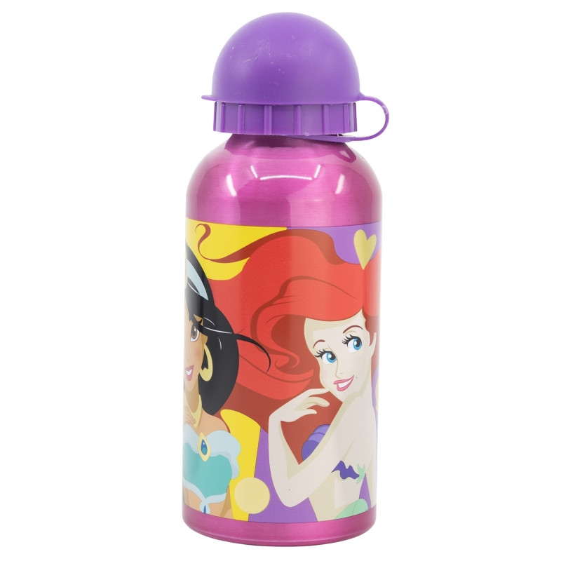 Gourde aluminium - Bouteille de sport DISNEY Princesses - 400 ml