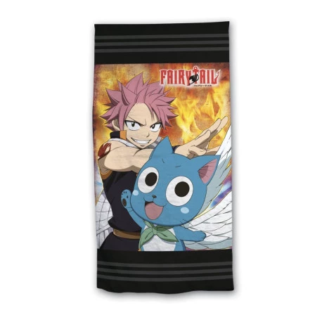 Serviette de bain et de plage FAIRY TAIL 70x140 cm (Sèche Rapidement) en tail+ manga