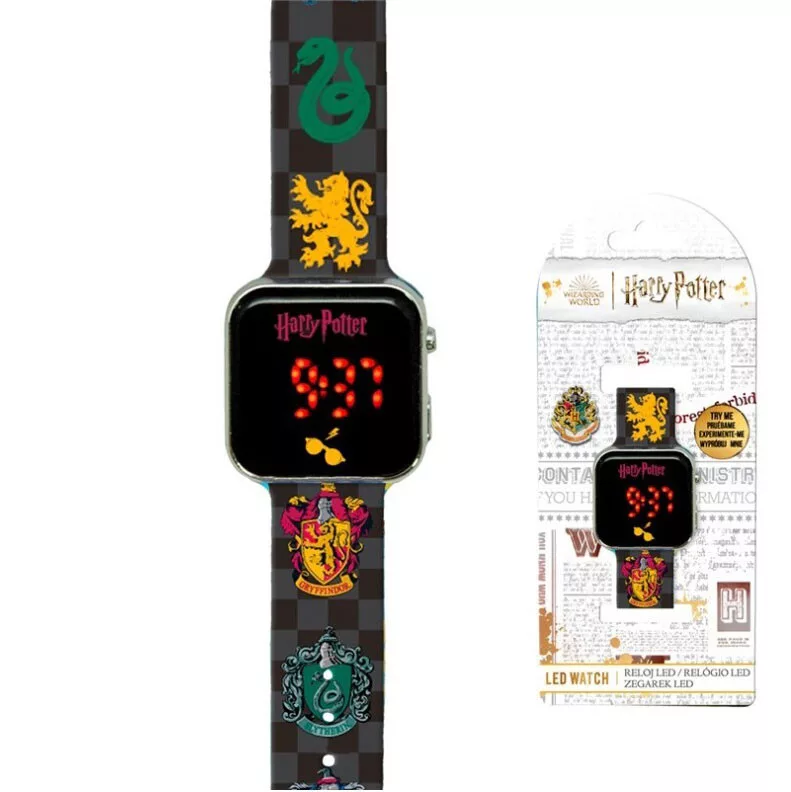 Montre LED numérique HARRY POTTER pour enfants - design coloré et ludique