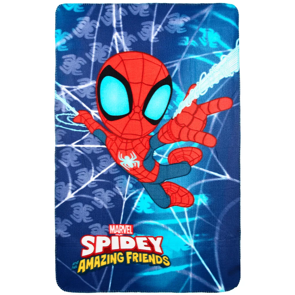 Plaid polaire SPIDEY 100 x 150 cm couverture spiderman