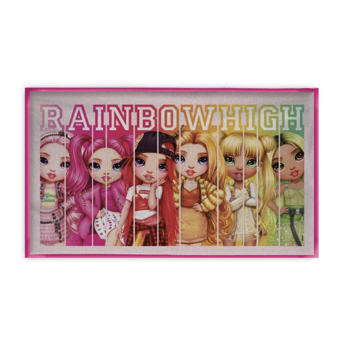 Tapis en mousse RAINBOW HIGH 40 x 70 cm - décoration chambre et salle de bain - Colors