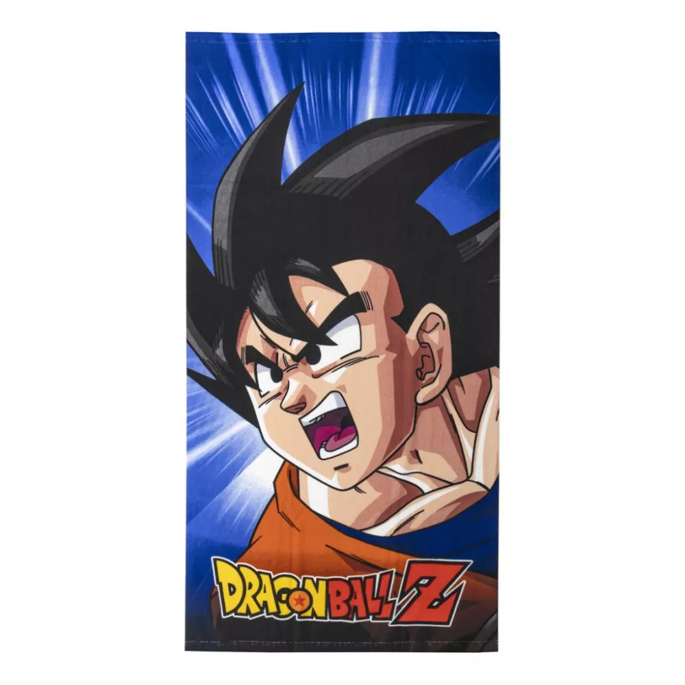 Serviette de bain et de plage Dragon Ball Z 70x140 cm Super Son Goku