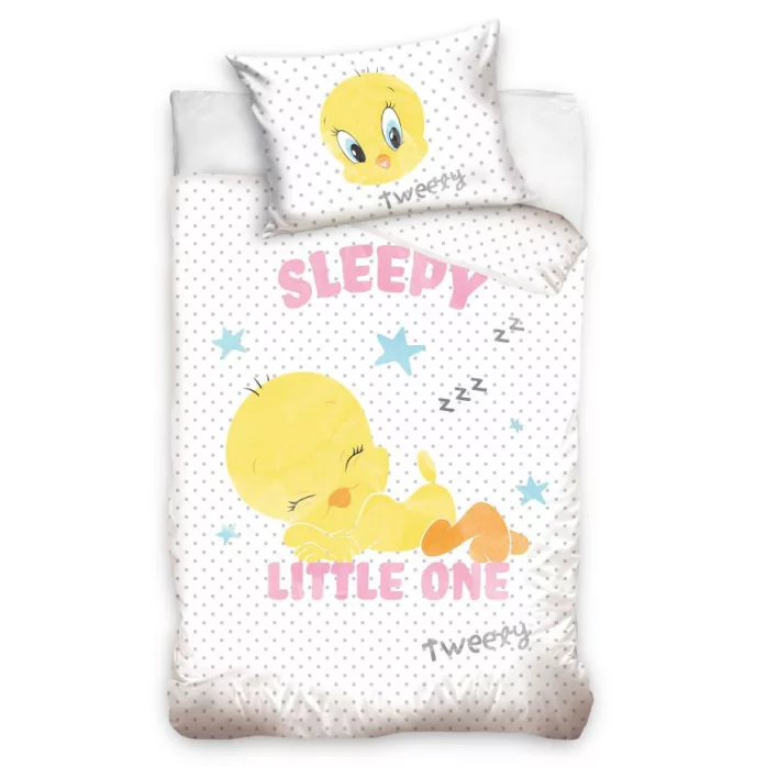 Parure lit Housse de couette réversible The Looney Tunes 100 × 135 cm 100% coton