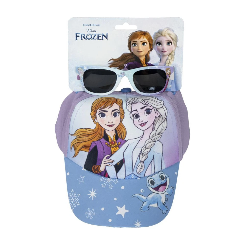 Ensemble lunettes de soleil et casquette disney LA REINE DES NEIGES anna elsa snowy frozen