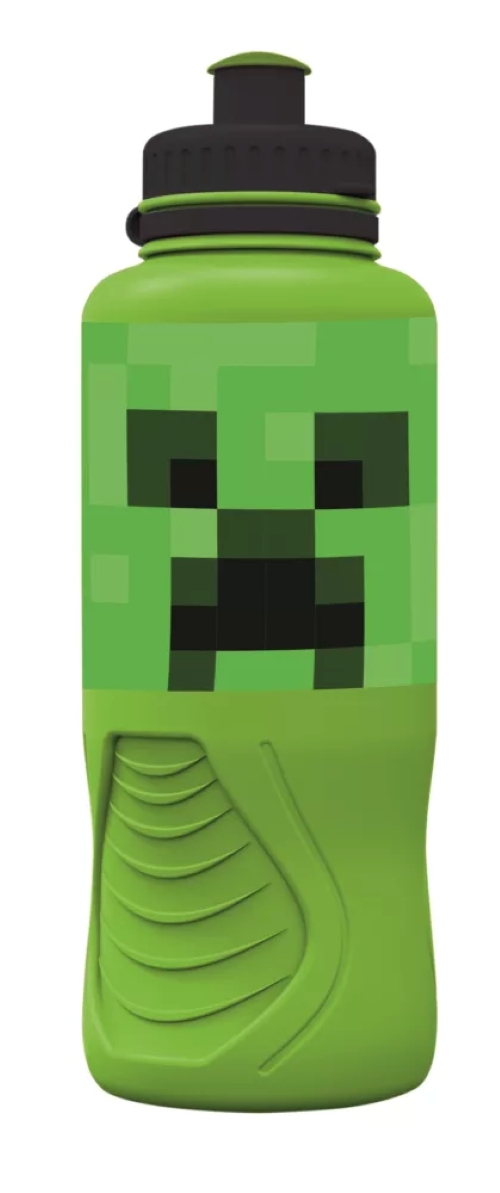 Gourde ergonomique - Bouteille de sport MINECRAFT - 430 ml