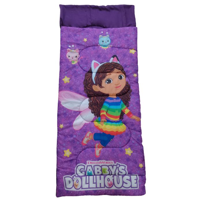 Sac de couchage GABBY ET LA MAISON MAGIQUE pour fille 165x70cm Gabby's Dollhouse