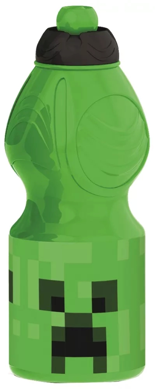 Gourde plastique - Bouteille de sport MINECRAFT - 400 ml