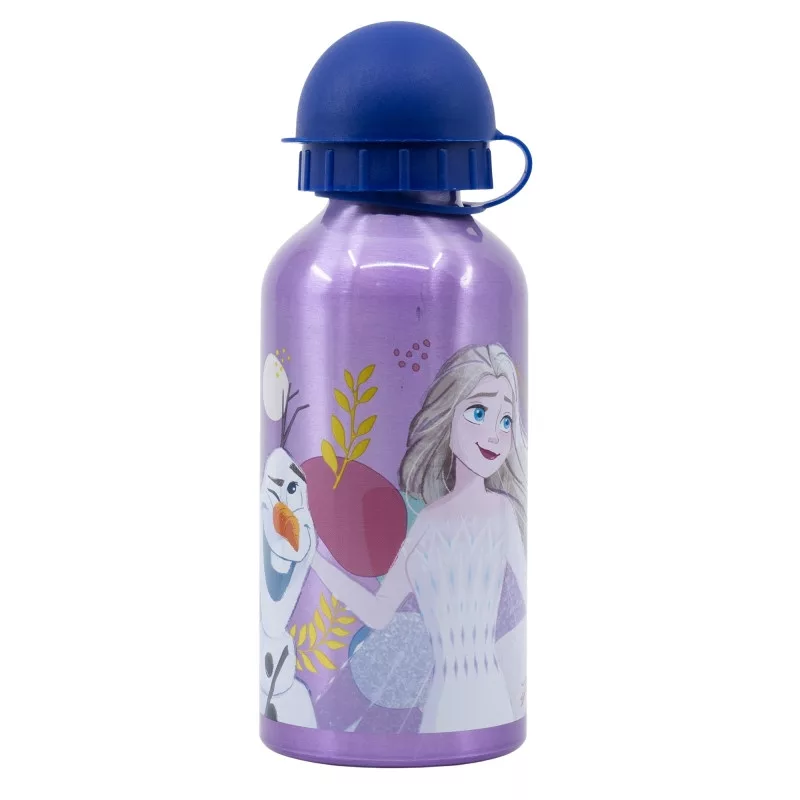 Gourde aluminium - Bouteille de sport DISNEY Frozen LA REINE DES NEIGES - 400 ml