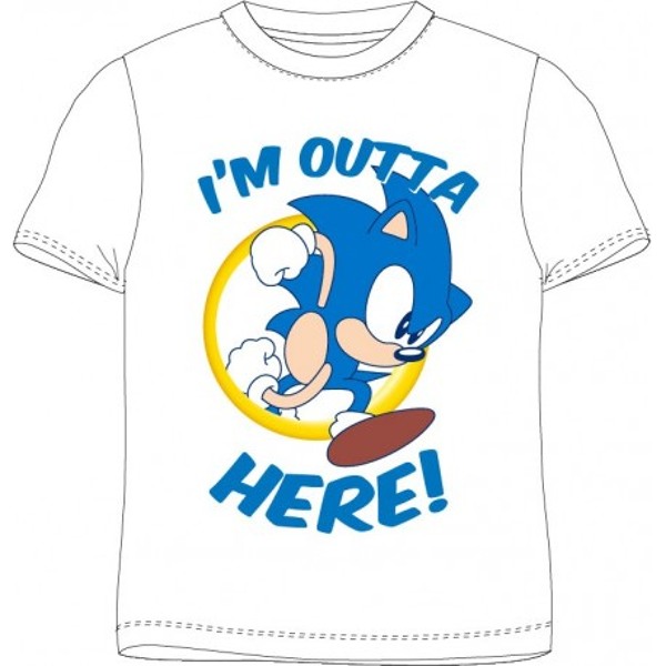 T-shit Sonic 100% coton