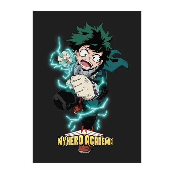 Plaid polaire MY HERO ACADEMIA 100 x 140 cm couverture manga