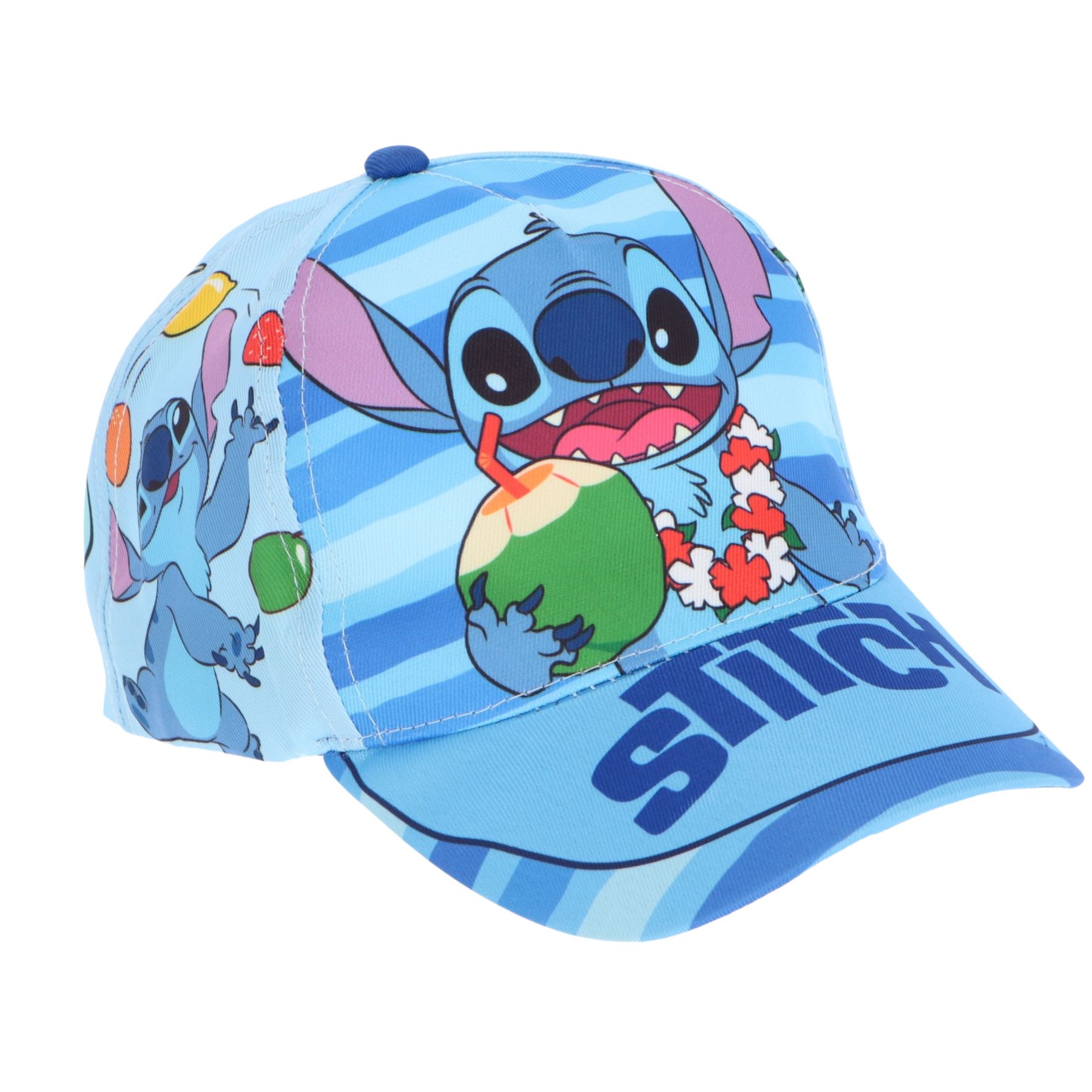 Casquette réglable pour enfants LILO ET STITCH - Taille 52cm