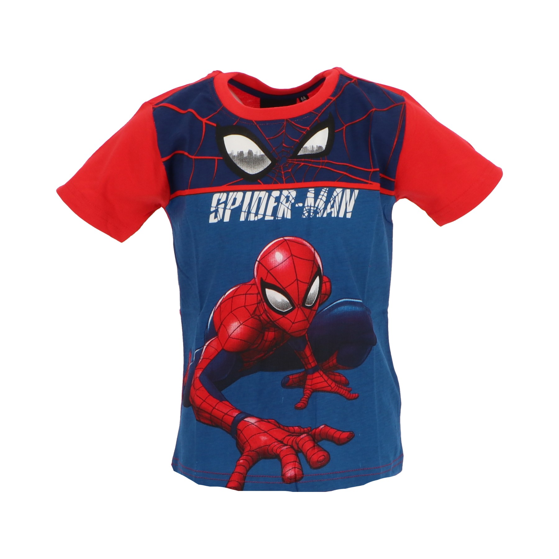 T-shirt enfant SPIDERMAN - 100% Coton - Rouge